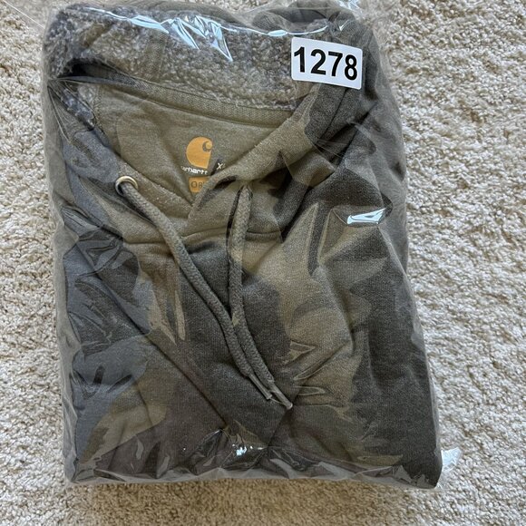 Carhartt Mens XL Original Fit Logo Speelout Hoodie Sweatshirt Skater Streetwear - Picture 11 of 11